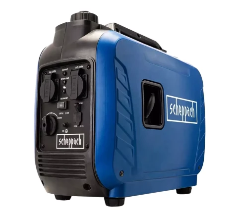 Invertora tipa ģenerators SCHEPPACH SG 2500i 4 taktu benzīna dzinējs nominālā jauda 1.6kW 5906226901
