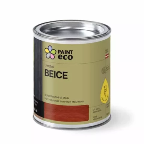 PaintEco Boiled linseed oil stain 0.75L, Poppy 45