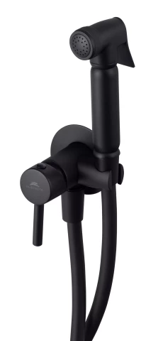 Wall mounted bidet mixer Ultra (BK) black, 625127 02593