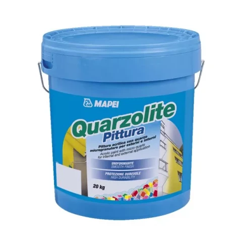 Mapei QUARZOLITE PAINT 20kg Acrylic paint with micro quartz for internal and external application