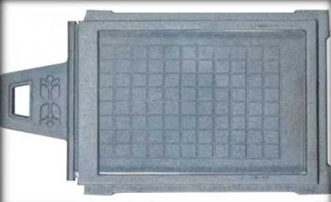 JUGNE-L šīberis izvelkams  čuguna 365x395 mm , A-24a