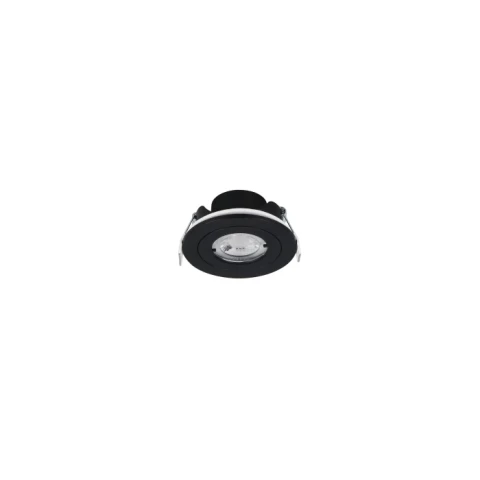TRIO Iebūvējams gaismeklis LAMONT 6.5W/4000K 650lm IP65 matēts melns