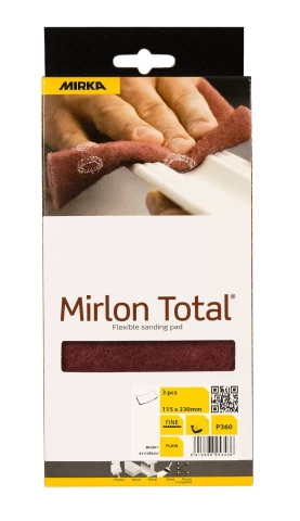 Slīpšvamme MIRKA MIRLON TOTAL 115x230mm UF 1500 3 gab./iepak