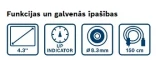 Inspekcijas kamera GIC 12V-4-23 BOSCH, 0601241500