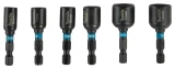Uzgriežu komplekts Impact Black 6 gab. 1/4" 50 mm (6/7/8/10/12/13 mm) Makita E-15768