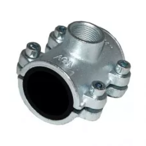 Ремонтно-монтажная обойма c отводом и внутренней резьбой тип OBD. 1" x 3/4", AGAFLEX