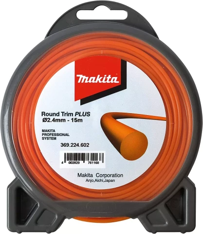 Нейлоновый шнур, круглый 2,4 x 15 м, MAKITA 369224602