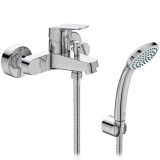 Ideal Standard vannas maisītājs Ceraflex ar dušas komplektu, hroms B1722AA