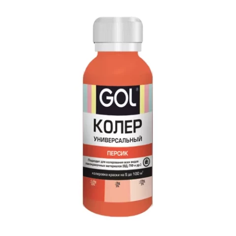 GOL universal tinting paste - Peach shade 64