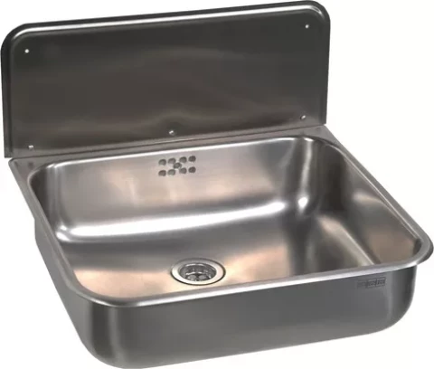 FRANKE saimniecības izlietne Osma 457x410mm nerūsējošā tērauda ar ventili 203.0483.108. Franke