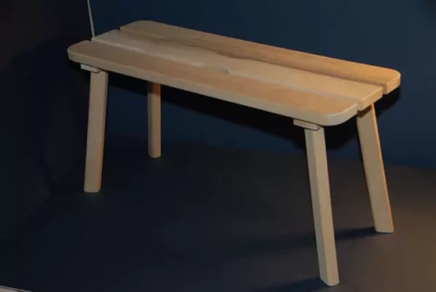 Soliņš (beņķis) melnalksnis 400x800x400mm (nr.111)