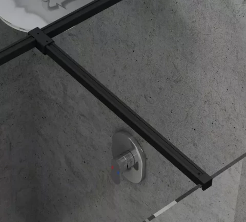 Ravak W SET-Uni T savienojums melns  GWD010003024