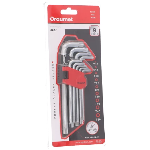 DRAUMET Ключи torx длинные T10-T50