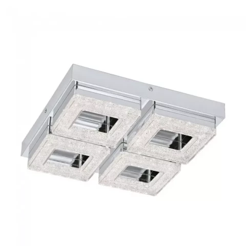 Griestu/sienas lampa EGLO Fradelo LED 4X4W 4X400lm 3000K chrome 95657