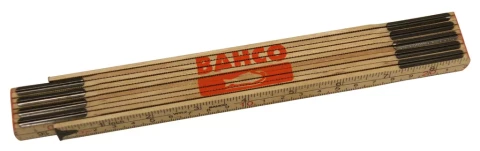 Koka metramērs BAHCO, 2m, 10 segmenti