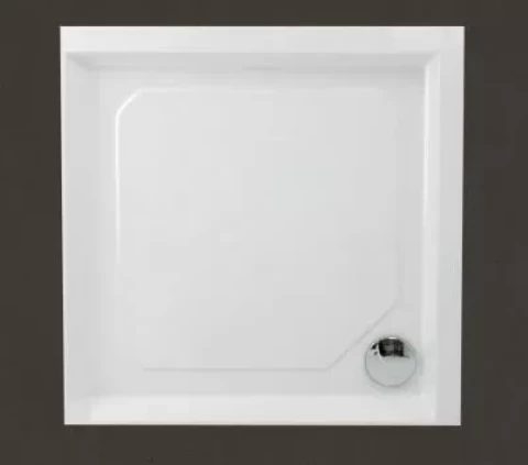 PAA dušas paliktnis CLASSIC KV 80x80 cm ar paneli, balts KDPCLKV80/00