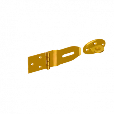 Cilpa piekaramajai atslēgai 90x80x45x1.5mm, dzelteni Zn