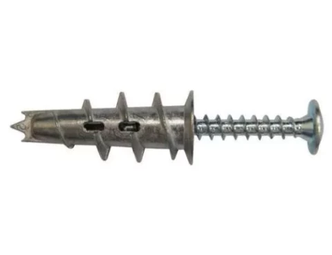 Reģipša enkurs MRD-S 12x39 ar metāla skrūvi (50)