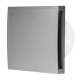 Электровентилятор E-EXTRA, ø100mm c крышкой, серебряный