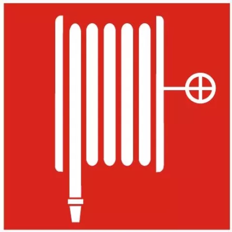 Zīme  ''Ugunsdzēsības krāns''  15x15cm