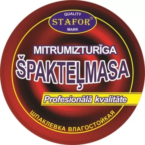 Stafor Mitrumizturīga špaktele 3.5L Iekšdarbiem un ārdarbiem