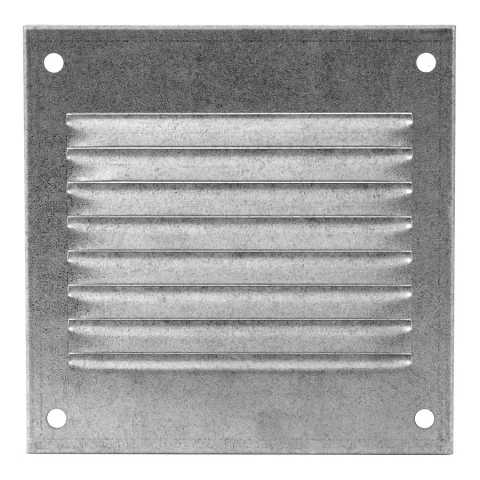 grille metal, 100x100mm, zinc