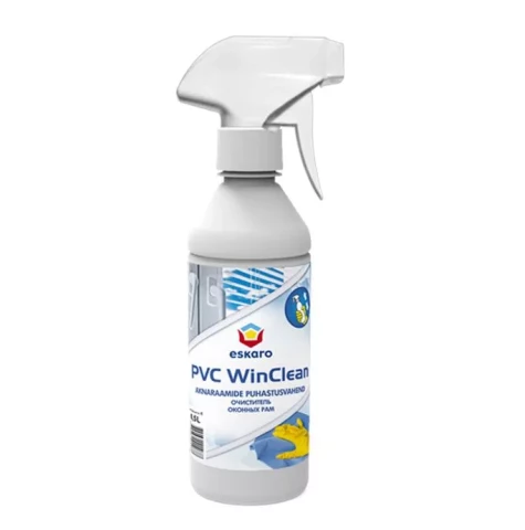 Eskaro PVC WinClean 0.5L cleaning agent for plastic windows, furniture