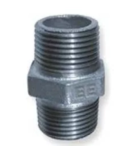 Cinkota pāreja/nipelis 1/2" ā-ā