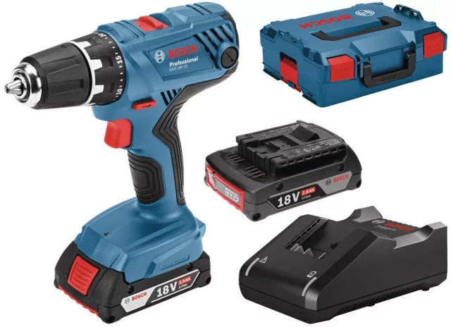 Akumulatora skrūvgriezis/urbjmašīna GSR 18V-21 2x2.0 Ah BOSCH 06019H100A