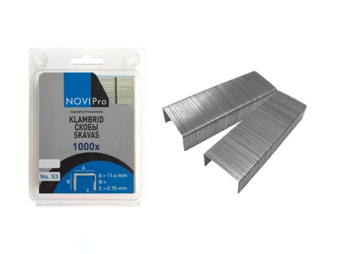 NOVIPro Staples No 53 14mm 1000psc
