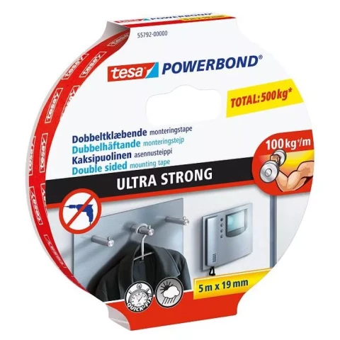 tesa 55792 Powerbond Ultra Strong 5mx19mm
