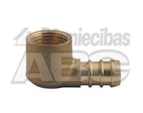 Штуцер угловой 1/2" x 10 mm. 90º F