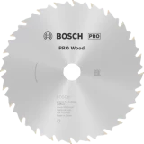 Zāģripa kokam PRO Wood 165 x 20/16 x 1.7mm Z24  BOSCH 2608642601