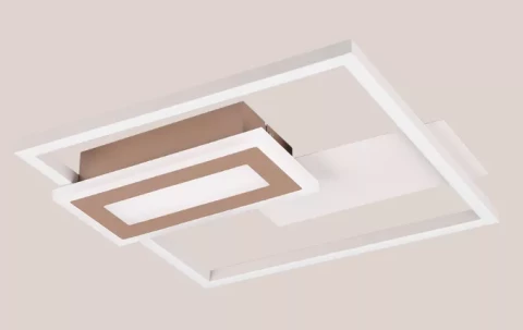 Ceiling lamp Trio SPIRO 2500lm 3000K 22W gray R67862176