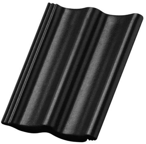 Черепица Baltic Cisar melns 420x330 40gab/pak,240gab/pal,min 14°slīpums,patēr.9.7gab/m2 136001114