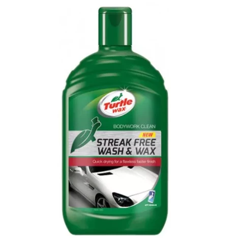 Turtle Wax 2 in 1 - шампунь и воск 500ml