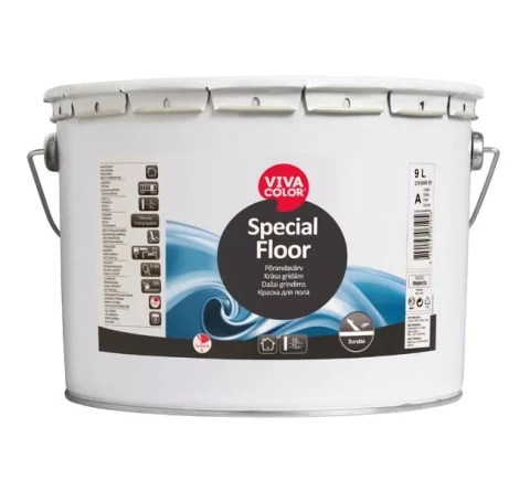 Vivacolor SPECIAL FLOOR C 9L Uretānalkīda krāsa grīdām TIKAI TONĒŠANAI!