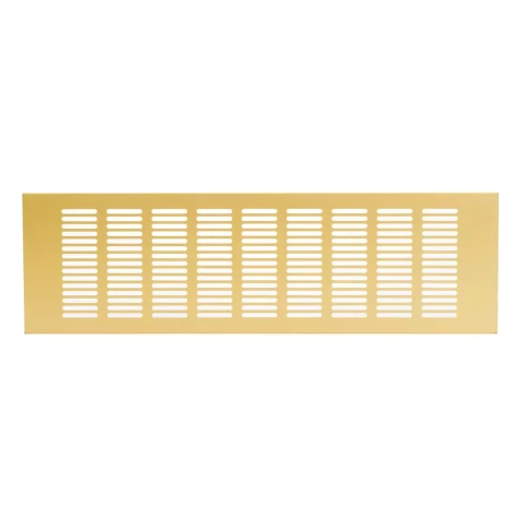 grille aluminium, 120x400mm, gold