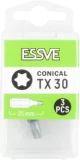 Uzgaļi koniskie TX30X25mm 3gab/iep., ESSVE 9980206