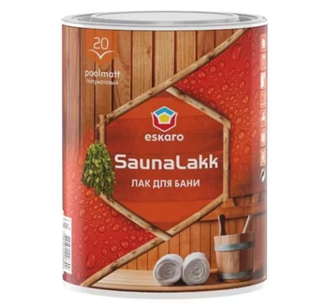 Eskaro SAUNALAKK 0.9L  Laka pirtīm