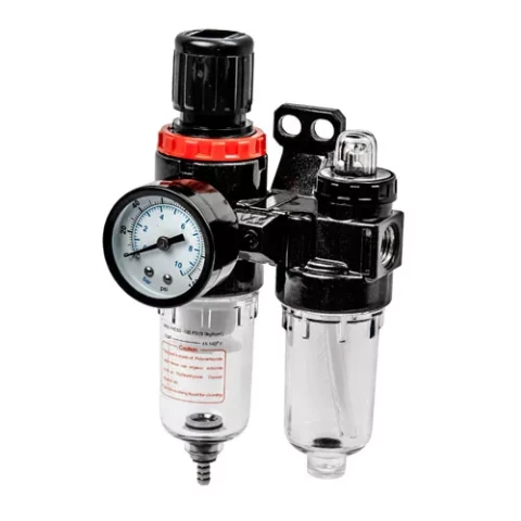 FASTER TOOLS Фильтр-редуктор и лубрикатор 1/4" 25 cm3