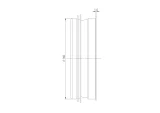end cap metall, Ø160mm with rubber
