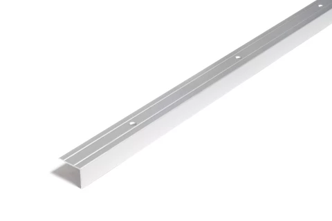 Slieksnis D3 HE 25x20mm 1m rievota virsma sudrabs