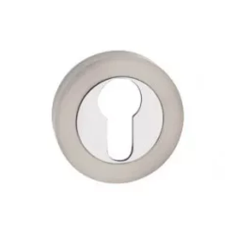 Uzlika PZ uz apaļās rozetes  hroms+niķelis