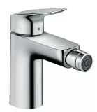 Hansgrohe bidē maisītājs Logis 100 ,ar pop-up, hroms HG71200000 Hansgrohe