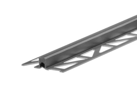KOMPENSĀCIJAS ŠUVES PROFILS Augstums 10MM 2.5M pelēks