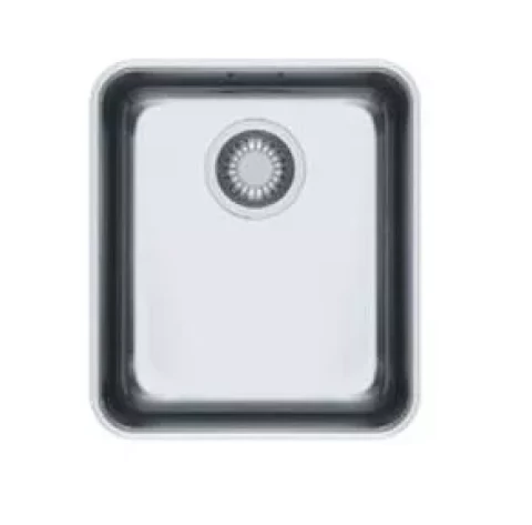 FRANKE virtuves izlietne ANX 110-34 ATON 370x430mm nerūsējošā tērauda pulēts ar ventili 122.0336.885