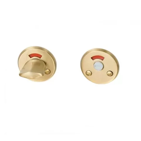 WC knob brass satin