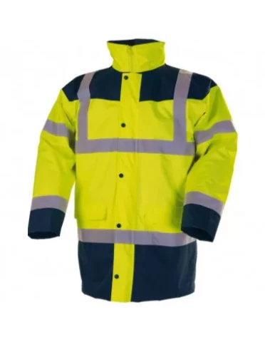 Siltā darba jaka 4in1 Hi-Vis dzeltena, IZM 3XL