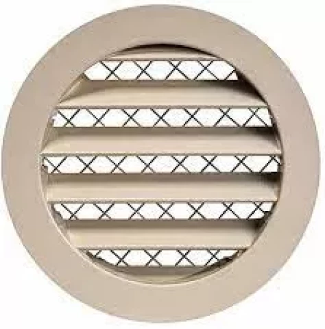 Reste alumīnija sakausējuma, Ø125mm, bēša